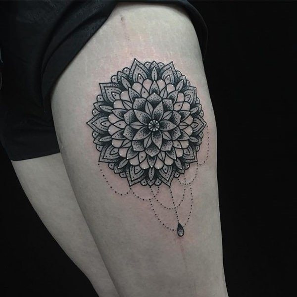 Tatuagens de Mandala - 45 ideias femininas