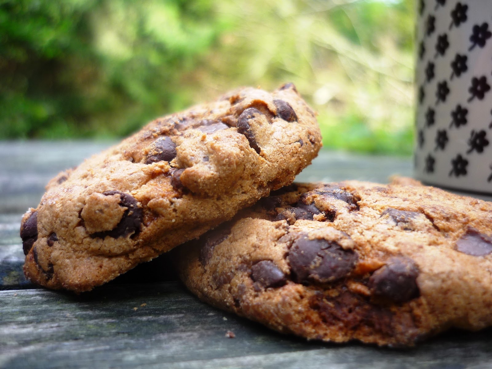 Süßes Glück: Rezept: Schokoladen Nuss Cookies