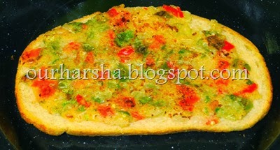 Bread Uttapam -Semolina Toast  (17)