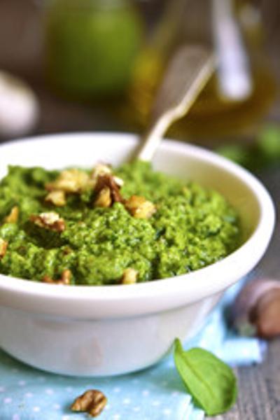 Como hacer salsa pesto facil