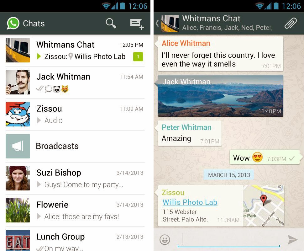 WhatsApp for Samsung