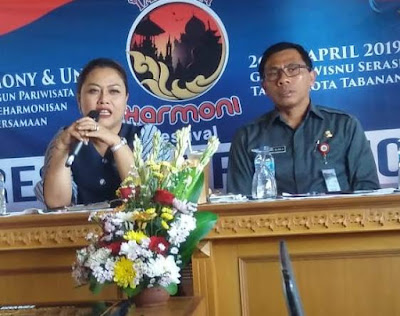 Festival Tabanan Harmoni Diharapkan Mampu Bangkitkan Pariwisata Daerah 