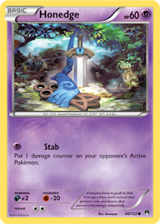 Honedge BREAKpoint Pokemon Card