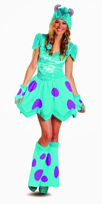 University Sassy Sulley Womens Adult Costume