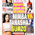 Tanzanian Today's Newspapers MAGAZETI YA TANZANIA LEO JUMATANO 12th June, 2019