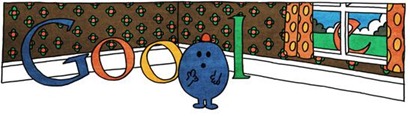 76th Birthday Of Roger Hargreaves-Mr Forgetful Google Doodle Logo