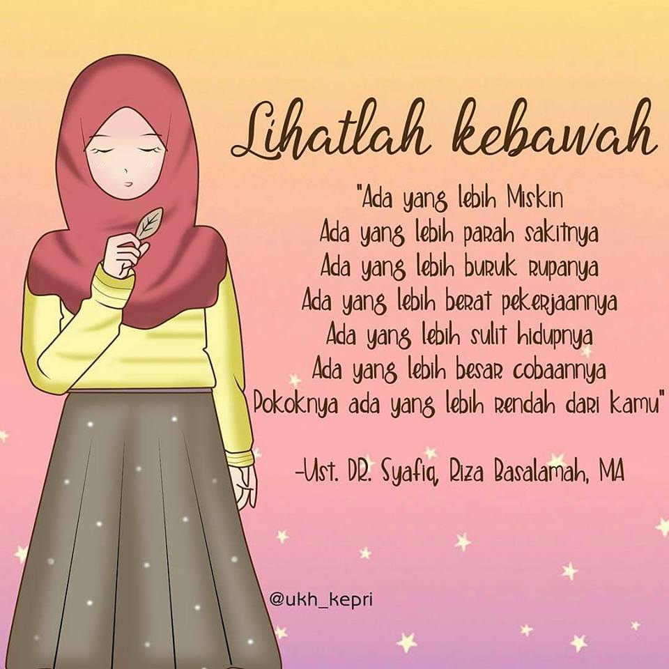 Gambar Kartun Muslimah Yang Anggun Top Lucu