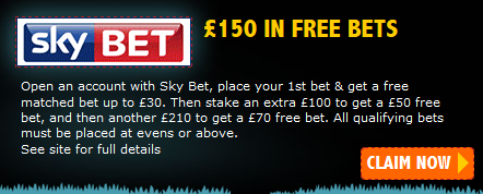 SkyBet free bet offer