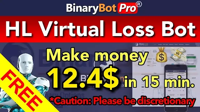 HL Virtual Loss Bot (Free Download) | Binary Bot Pro