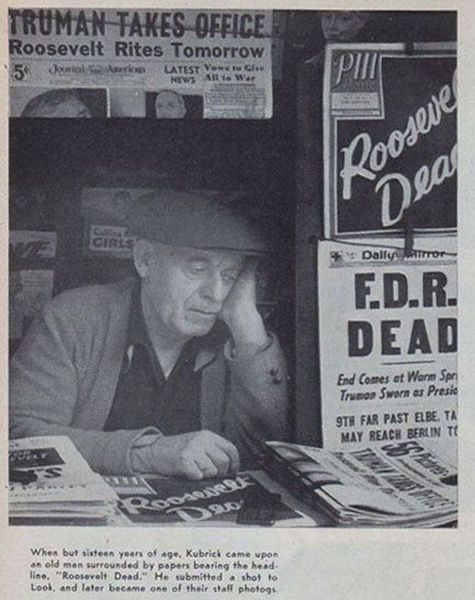 Newstand Picture by Stanley Kubrick