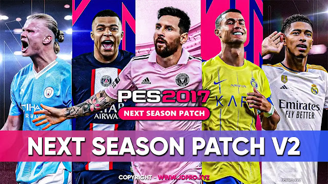 PES 2017, NEXT SEASON PATCH 2023/2024, 8/2/23