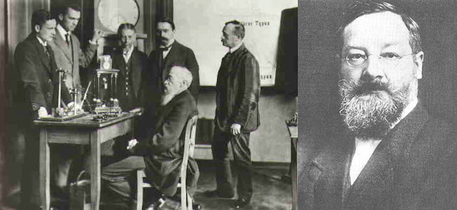 Wundt bersama kolega di laboratoriumnya