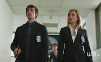 Covert Affairs Pilot episode screencaps Annie Walker Piper Perabo CIA agent images photos pictures screengrabs captures Auggie Anderson Christopher Gorham blind