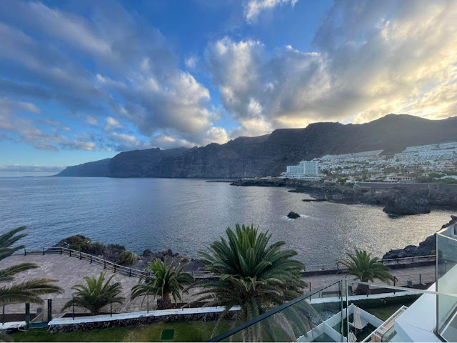 View from Barcelo Santiago hotel, tenerife, Pic C. Morfee
