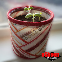 Selvage Planter Cozy by eSheep Designs