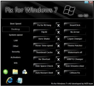 Fix for Windows 7 v4.0