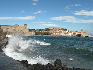 Collioure coastal village in south of France. Photograph by Janie Robinson, Travel Writer