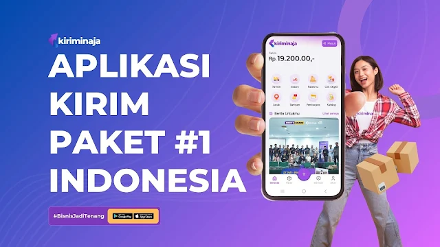 KiriminAja Aplikasi kirim paket nomor 1 di Indonesia