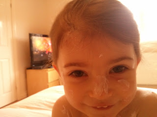 cream face