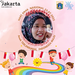 Twibbon Hari Anak Nasional 2022 Disdik DKI Jakarta, Desain Kekinian Unik dan Menarik