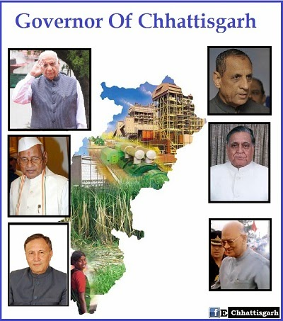 Governors of Chhattisgarh updates by www.EChhattisgarh.in