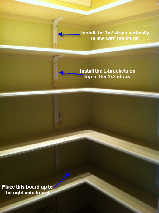 added a trim piece on the edge of each shelf. This gave it a 