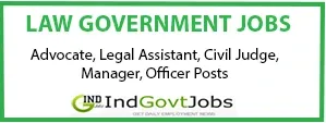 Law Govt Jobs