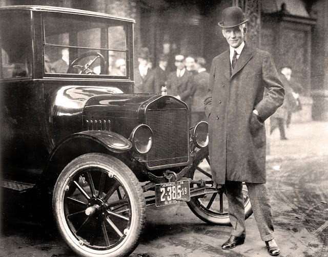 Henry Ford and Model T, Hotel Iroquois, Buffalo 1921