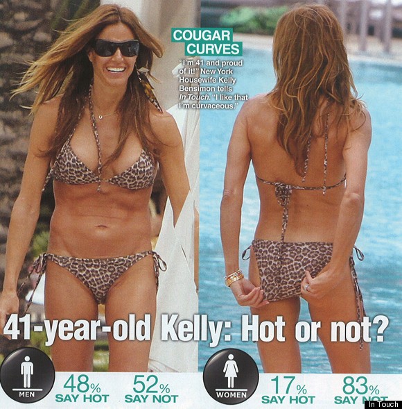 the photos from Real New York Housewife Kelly Bensimon's Playboy layout