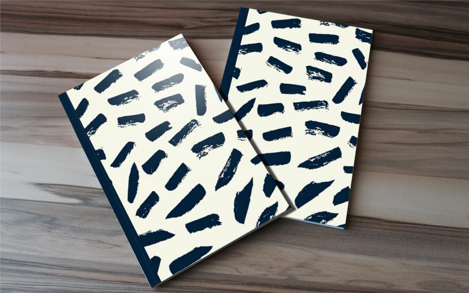 Dual Notebook Blank & Lined