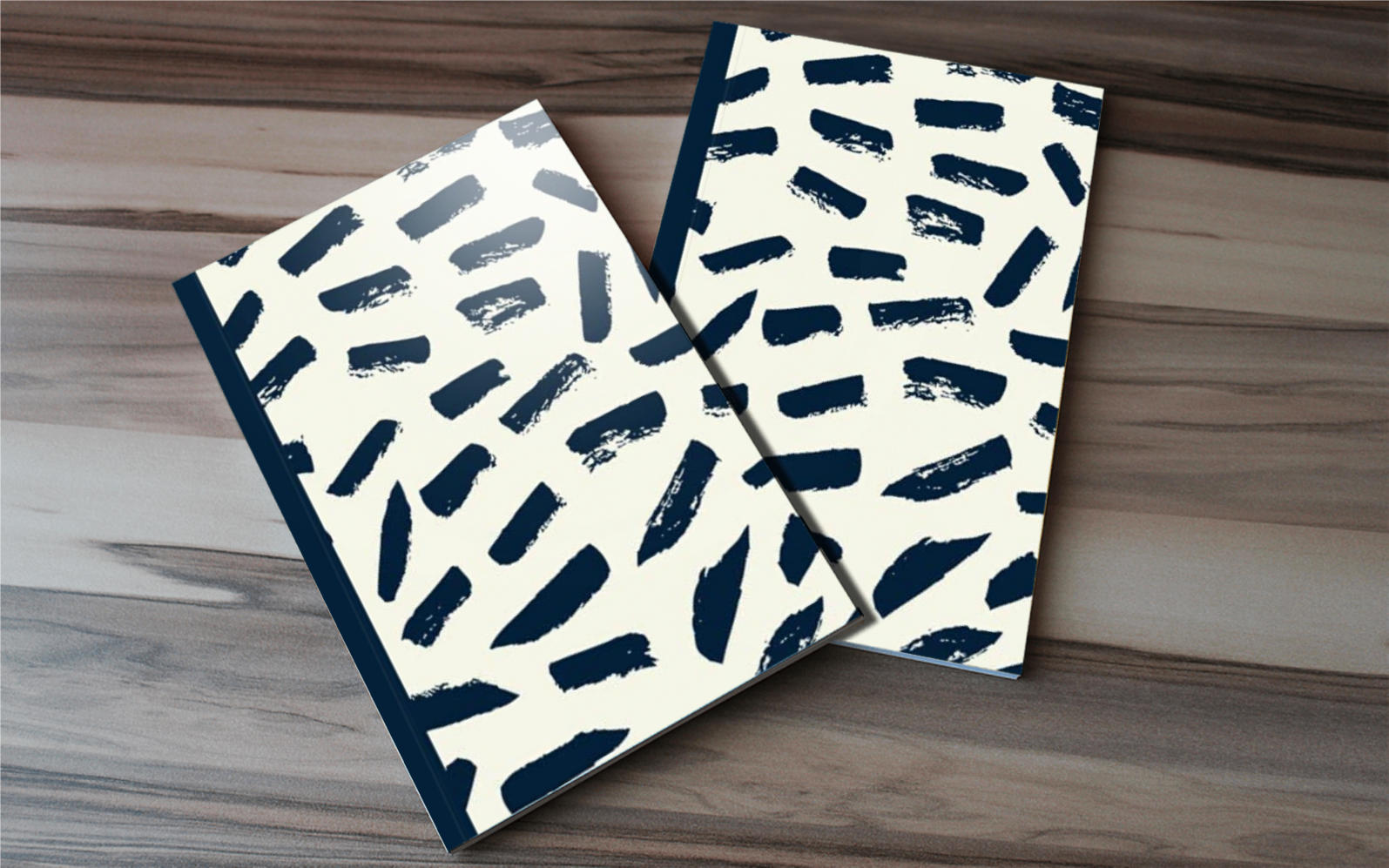 Dual Notebook Blank and Lined: Large Notebook with Lined and Blank Pages Alternating, Wide Ruled Paper (Margin) (8.5" x 11"), 120 Pages