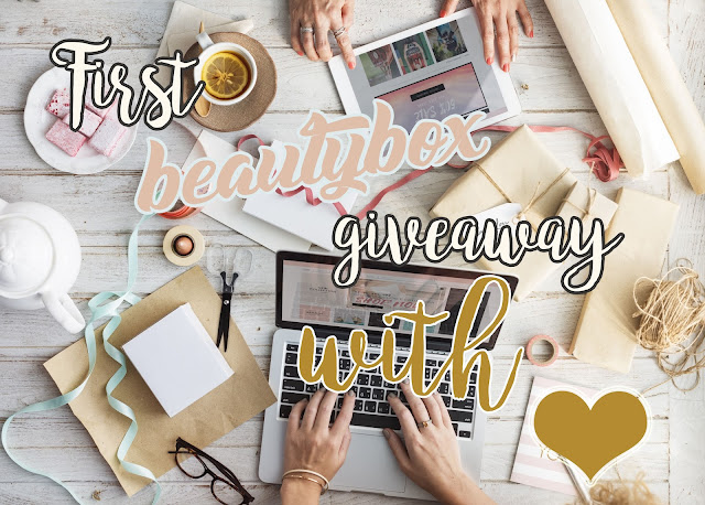 First Beauty Box Giveaway by Us with Love 