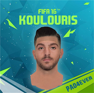 FIFA 16 Faces Efthimis Koulouris by pao4ever