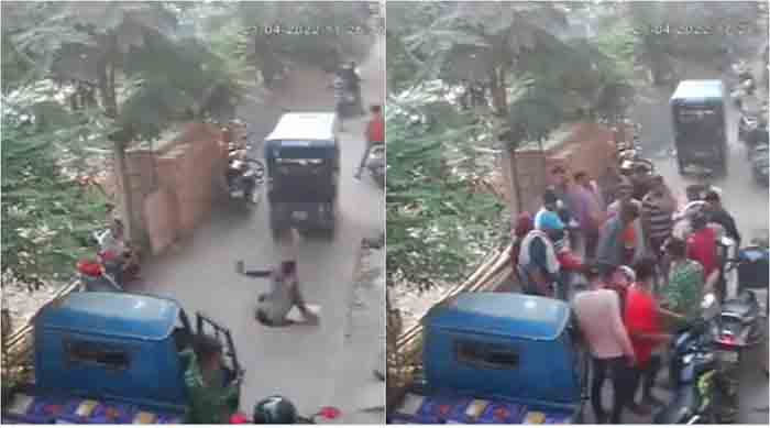 Patna woman seen falling down open manhole in viral video, Patna, Bihar, News, Woman, Social Media, Video, Media, Report, National