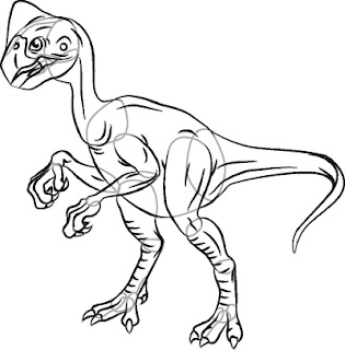 How to Draw Oviraptor in 7 Steps