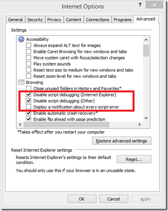 Script Debugging