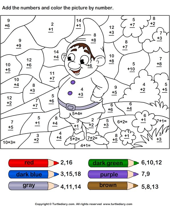 coloring pages for kids free printable numbers preschool worksheets 