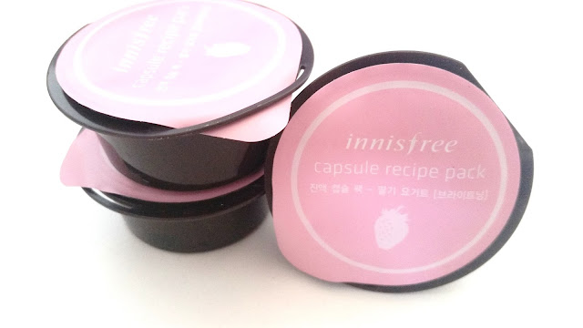 Innisfree Capsule Recipe Pack - Strawberry Yogurt Review