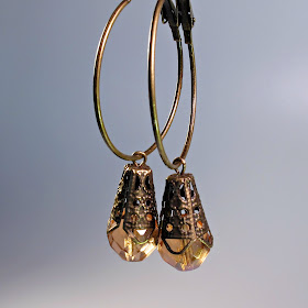 hoop drop earrings