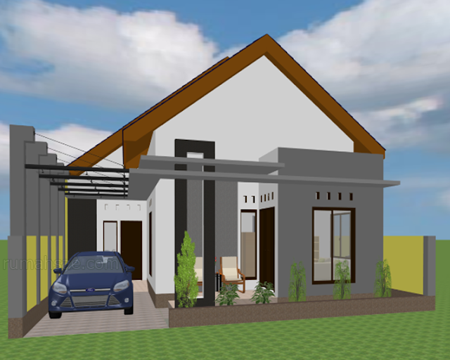  Desain Rumah Minimalis 1 Lantai Rumah Sae