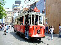 Antique tram