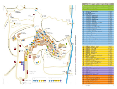 Mapa de Alquezar, Huesca