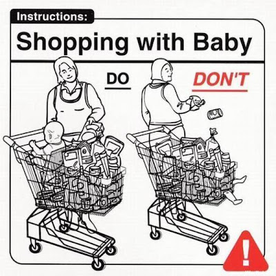 funny wallpapers for boys. Shopping with baby wallpapers