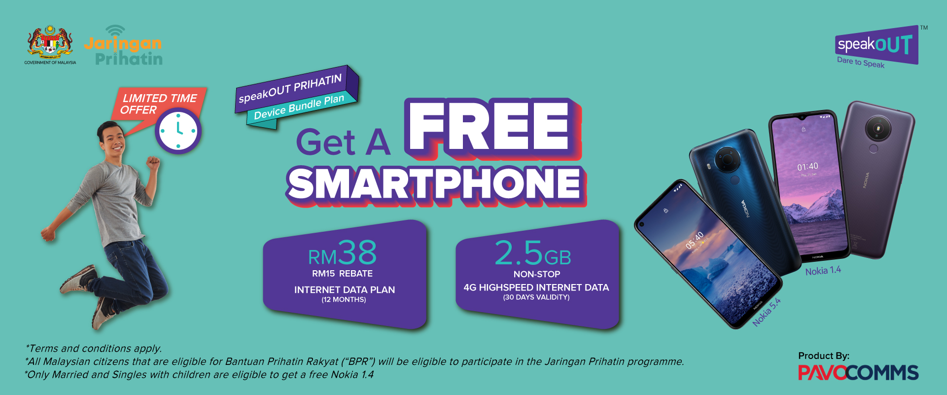 Rebat Sehingga Rm300 Untuk Telefon Pintar Dan Data Internet Melalui Program Jaringan Prihatin