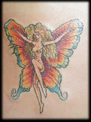 Butterfly Angel Tattoos