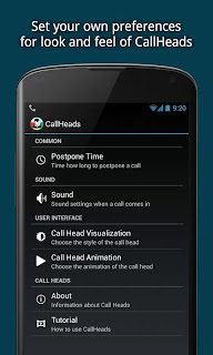 CallHeads - phone call app v1.0 Beta