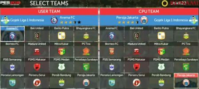  itulah riuhan ketika kita menjebol gawang lawan FTS MOD PES 2019 (Spesial Liga Gojek Indonesia+Full Transfer)