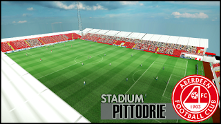 Pittodrie Stadium PES 2013