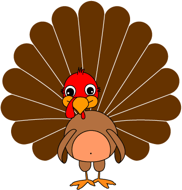 Funny Turkey Clipart