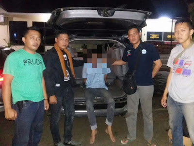 Polsek Sekampung Amankan Tersangka Penganiayaan Berat (Anirat) di Bogor